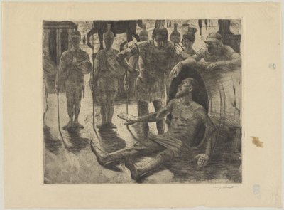 Aleksanteri ja Diogenes tekijältä Lovis Corinth