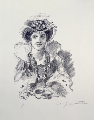 Anne Boleyn turnajaisissa tekijältä Lovis Corinth