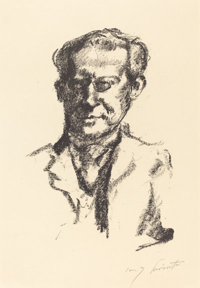 Arno Holz, 1922. tekijältä Lovis Corinth