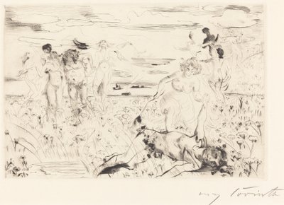 bachchanal tekijältä Lovis Corinth