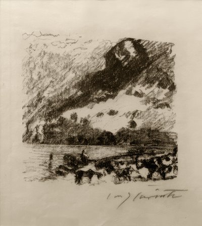 Bergsee tekijältä Lovis Corinth