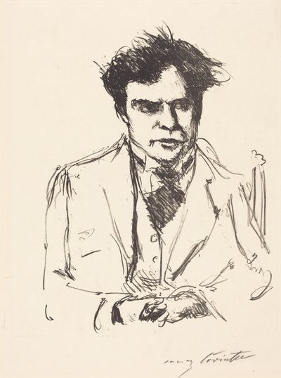 Joseph Schwarzin muotokuva (Portrait of Joseph Schwarz) tekijältä Lovis Corinth