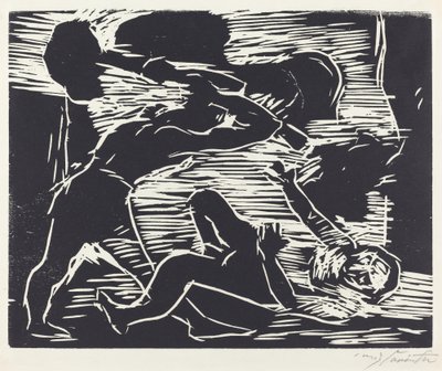 Veljesmurha (Kain ja Abel) tekijältä Lovis Corinth
