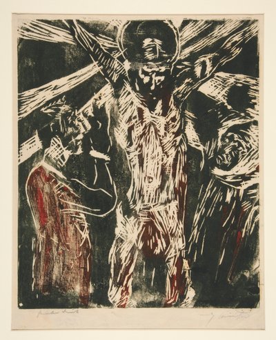 Kristus ristillä tekijältä Lovis Corinth