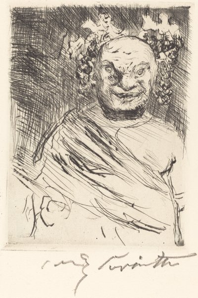 Trimalchion Gastmahl: pl. I (Trimalchion juhlat: pl. I) tekijältä Lovis Corinth