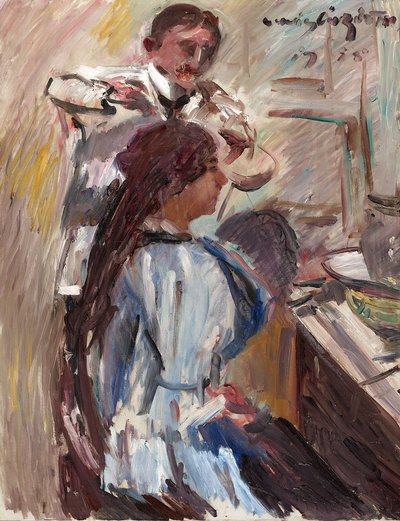 Kampaamo tekijältä Lovis Corinth