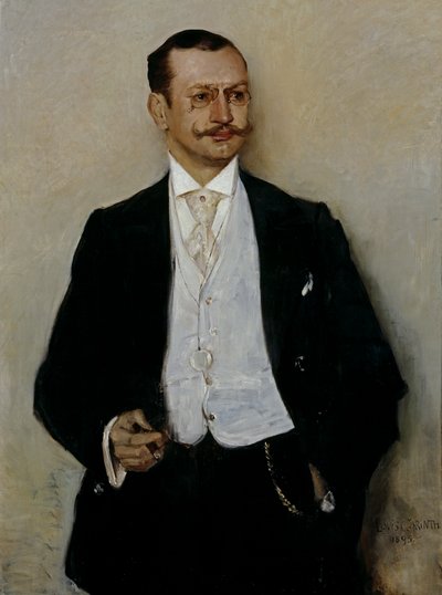 Taidemaalari Carl Strathmann tekijältä Lovis Corinth