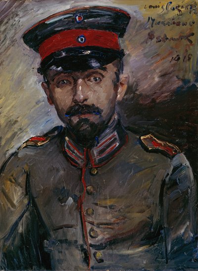 Taidemaalari Makabäus-Hermann Struck tekijältä Lovis Corinth