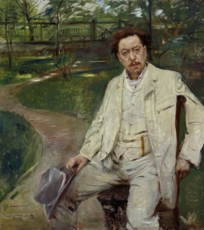 Pianisti Conrad Ansorge tekijältä Lovis Corinth