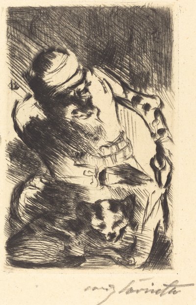 Profeetan kissa tekijältä Lovis Corinth