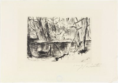 Tiergartenissa tekijältä Lovis Corinth