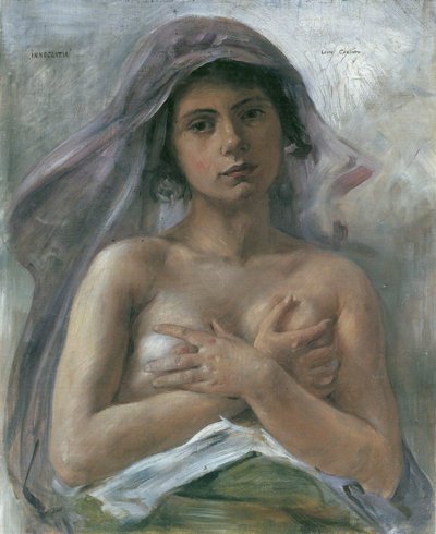 Viattomuus Inocence, 1890 tekijältä Lovis Corinth