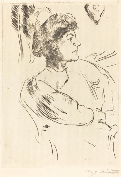 Sairaanhoitaja Sairaanhoitaja, 1914. tekijältä Lovis Corinth