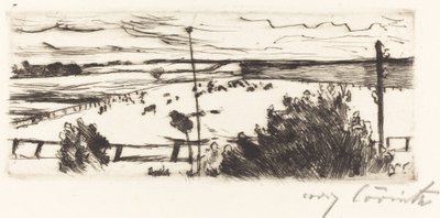 Rannikon merimaisema, 1916. tekijältä Lovis Corinth