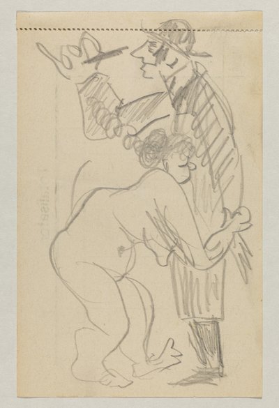 Lovis Corinth ja Carl Strathmann tekijältä Lovis Corinth