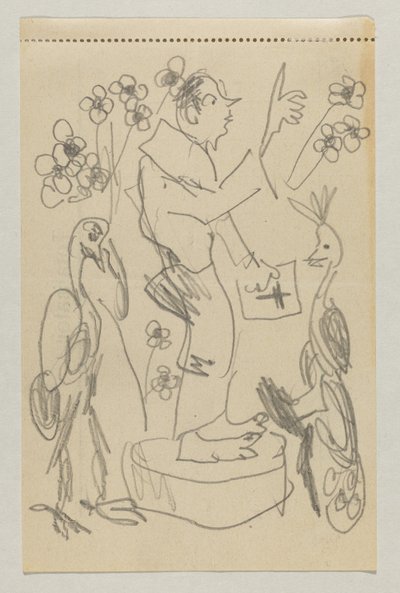 Lovis Corinth ja Carl Strathmann tekijältä Lovis Corinth