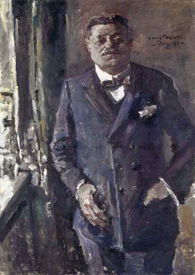Muotokuva Friedrich Ebertistä 1871-1925, Saksan valtakunnan presidentti, 1924. tekijältä Lovis Corinth