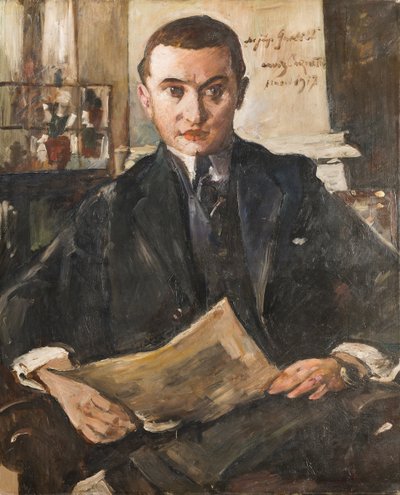 Wolfgang Gurlittin muotokuva, 1917. tekijältä Lovis Corinth