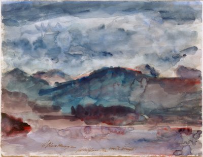 Mukava aamu Walchensee-kadulla tekijältä Lovis Corinth