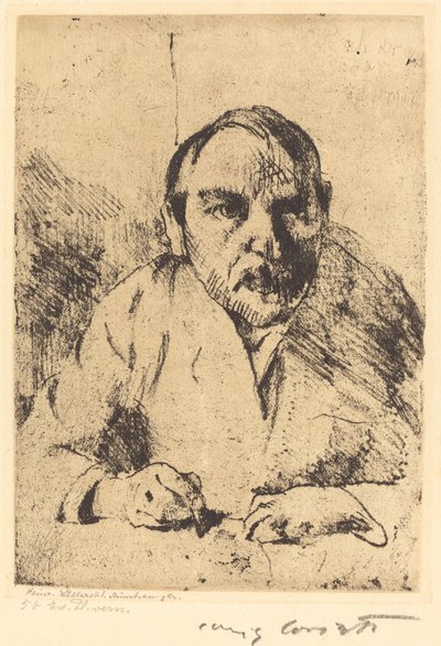 Omakuva, 1912. tekijältä Lovis Corinth