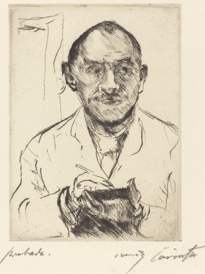Omakuva, 1915. tekijältä Lovis Corinth