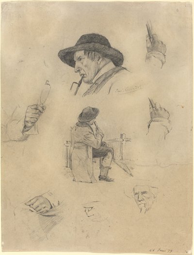 Arkki Luonnokset tekijältä Lovis Corinth