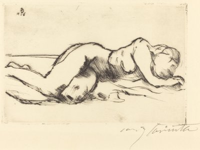 Nainen alaston tekijältä Lovis Corinth