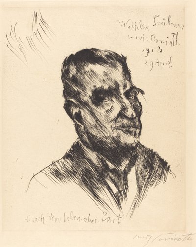 Wilhelm Trübner, 1913. tekijältä Lovis Corinth