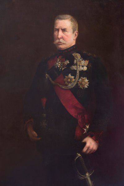 Kenraali Sir Redvers Bullerin muotokuva, 1900-luku (öljy kankaalle) tekijältä Lowes Cato Dickinson