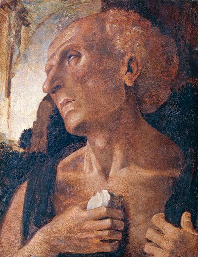 Pyhä Hieronymus, Luca Signorellin (noin 1441 tai 1450-1523) ansioksi. tekijältä Luca (attr.to) Signorelli