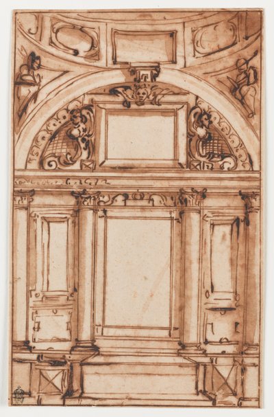 Arkkitehtoninen tutkimus tekijältä Luca Cambiaso