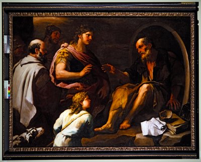 Alexander  Diogenes (maalaus) tekijältä Luca Giordano
