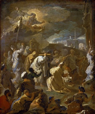 Barokki : Le roi David portant l