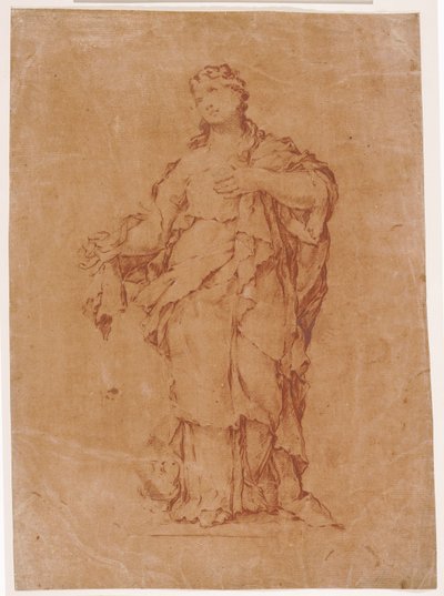 Maria Magdalen, Algardin patsaan jälkeen s. Silvestro Quirinalessa tekijältä Luca Giordano