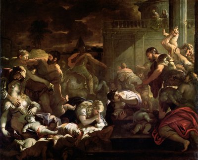 Viattomien joukkomurha tekijältä Luca Giordano