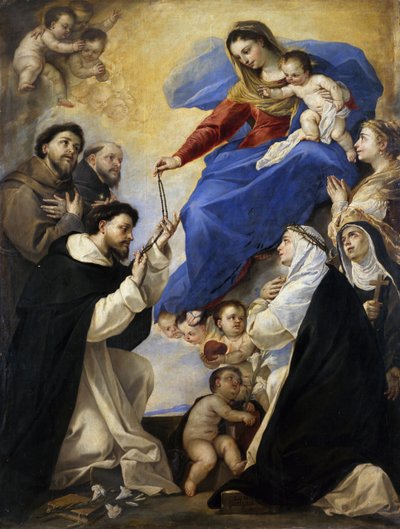 Rukouskirkon Neitsyt Maria tekijältä Luca Giordano