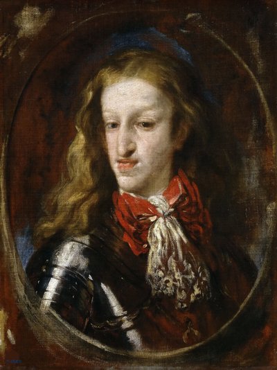 Espanjalaisen Kaarle II:n muotokuva, 1693. tekijältä Luca Giordano