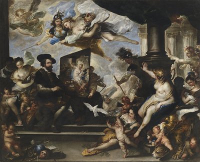 Rubens maalasi Allegoria Rauhan tekijältä Luca Giordano