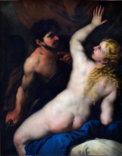 Tarquin ja Lucretia tekijältä Luca Giordano
