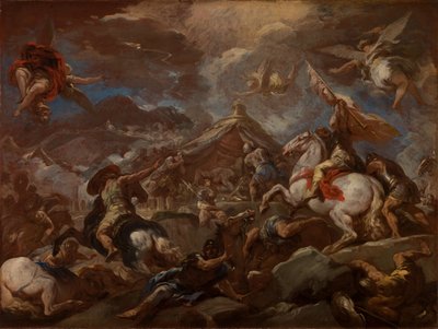 Holoferneksen ruumiin löytyminen tekijältä Luca Giordano