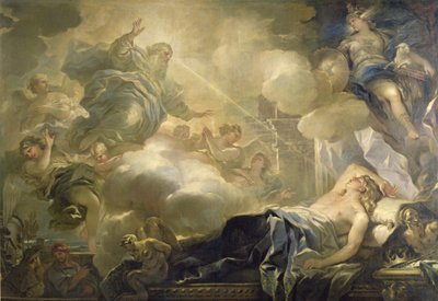 Salomon unelma, noin 1693 tekijältä Luca Giordano