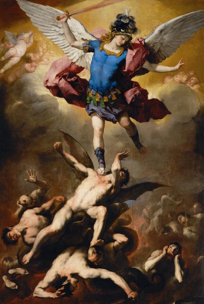 Kapinalliset enkelit tekijältä Luca Giordano