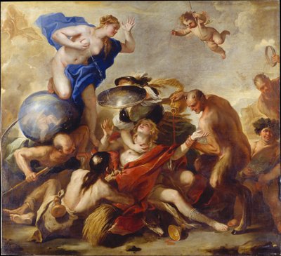 Paheiden houkuttelema nuorukainen tekijältä Luca Giordano