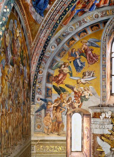 Valittujen kutsuminen, Viimeinen tuomio -frescojaksosta tekijältä Luca Signorelli