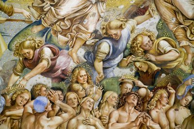 Valittu, Viimeinen tuomio -fresco-syklistä tekijältä Luca Signorelli