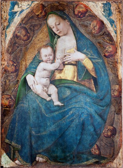 Hoitotyöntekijä Madonna, 1482-1485 tekijältä Luca Signorelli