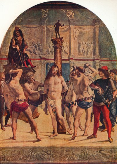 Kristuksen liputus, 1482-1485, 1930. tekijältä Luca Signorelli