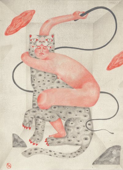 Surrealistinen kissan syleily tekijältä Luca di Napoli