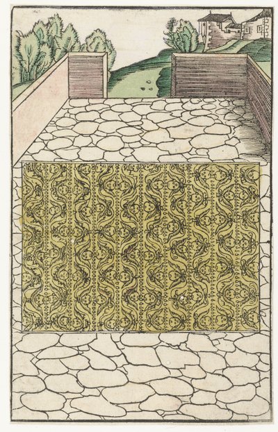 Tabernakel mit Cherubim-Muster von Lucas Cranach