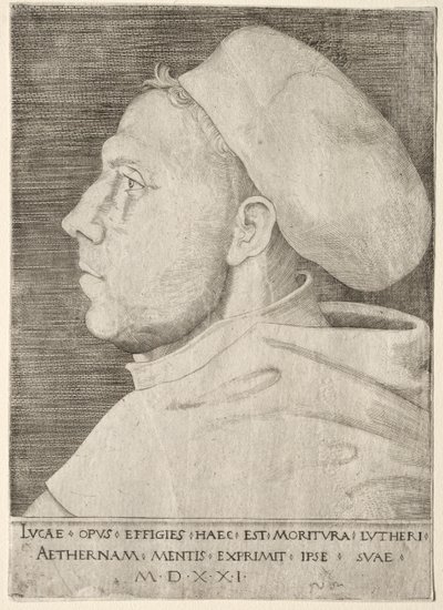 Martti Luther tekijältä Lucas Cranach